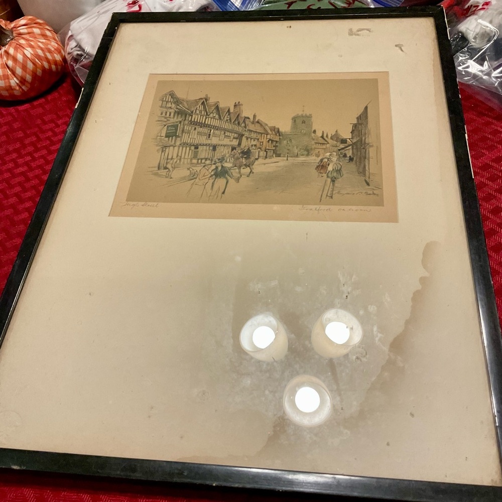 Marjorie C Bates Stratford on Avon Museum Framed Print
